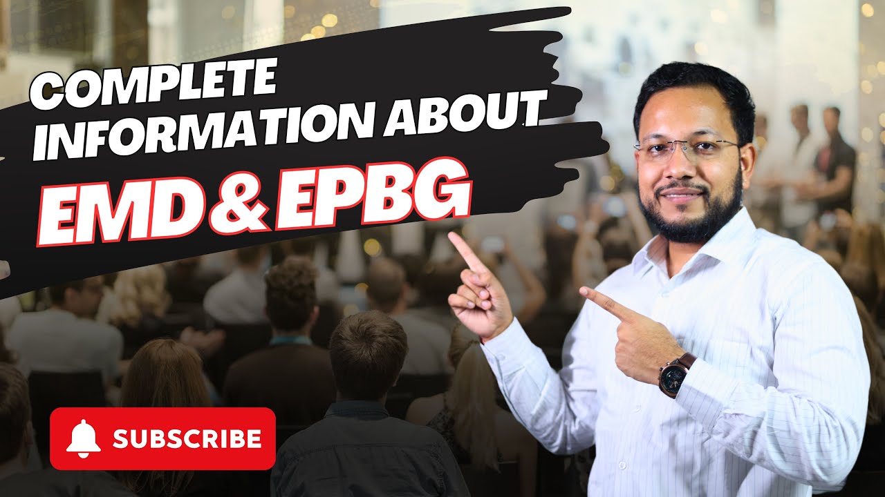 EMD Refund Process - EMD & EPBG Explained: Everything You Need to Know!