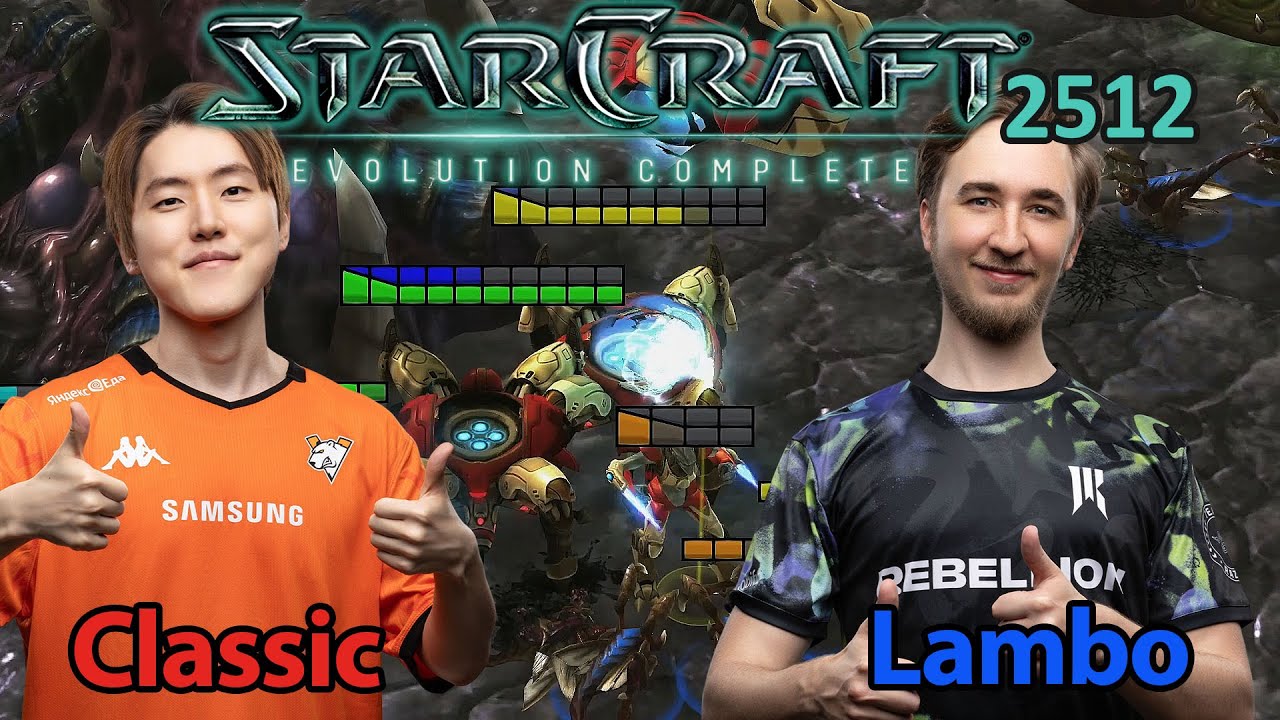 LETZTER NICHT-KOREANER - 🇰🇷 Classic (P) vs 🇩🇪 Lambo (Z) - Starcraft: Evolution Complete - 2512