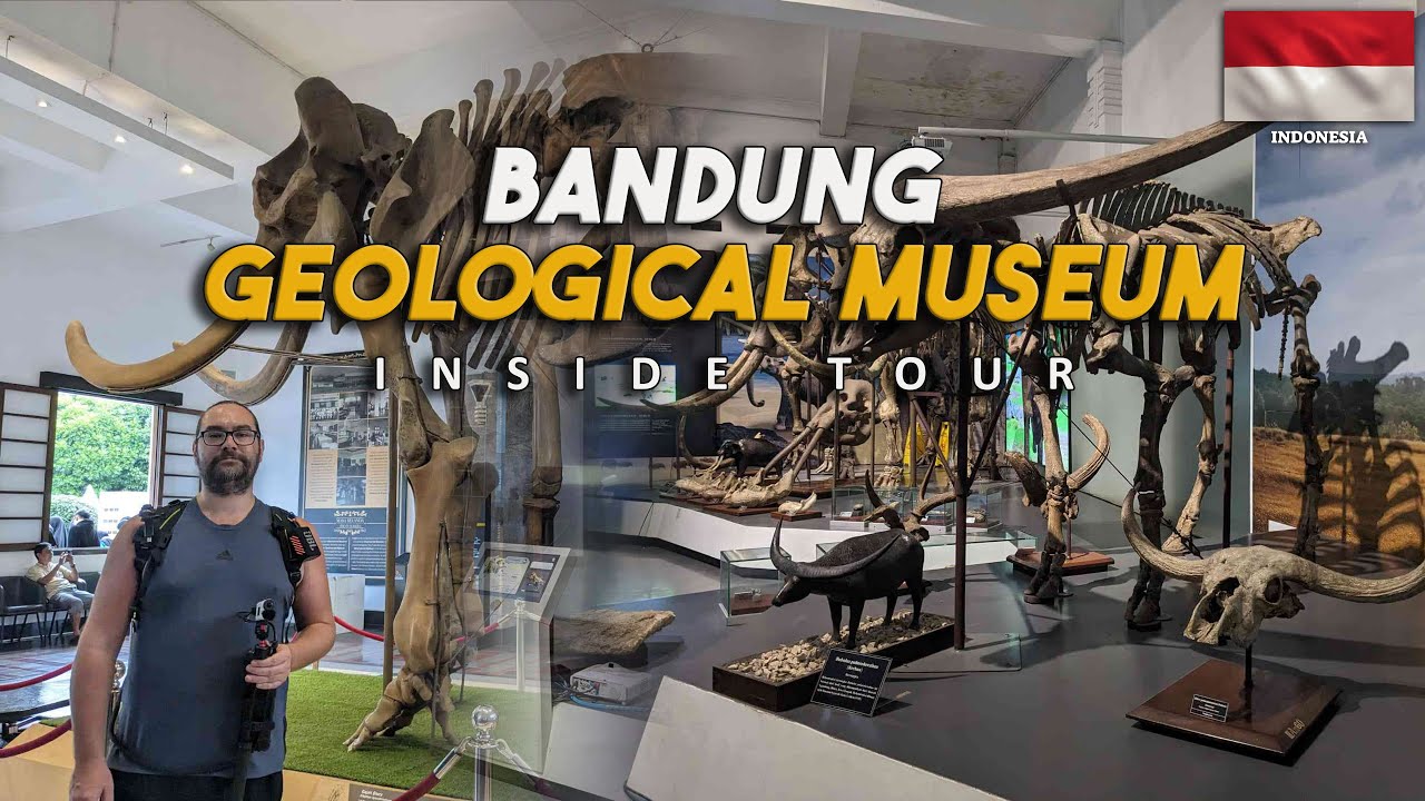 I went to Indonesia's Most Attractive Museum, What's Inside? 🇮🇩 (Geological Museum)