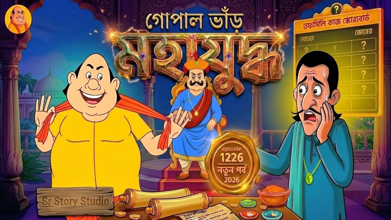 মন্ত্রী আর গোপালের–প্রতিযোগিতায় জিতল কে? Gopal Bhar|New Episode 2026