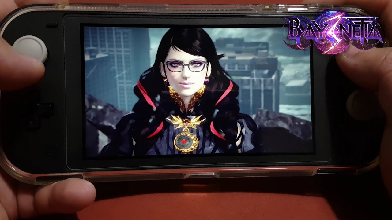 Bayonetta 3 on Nintendo Switch Lite
