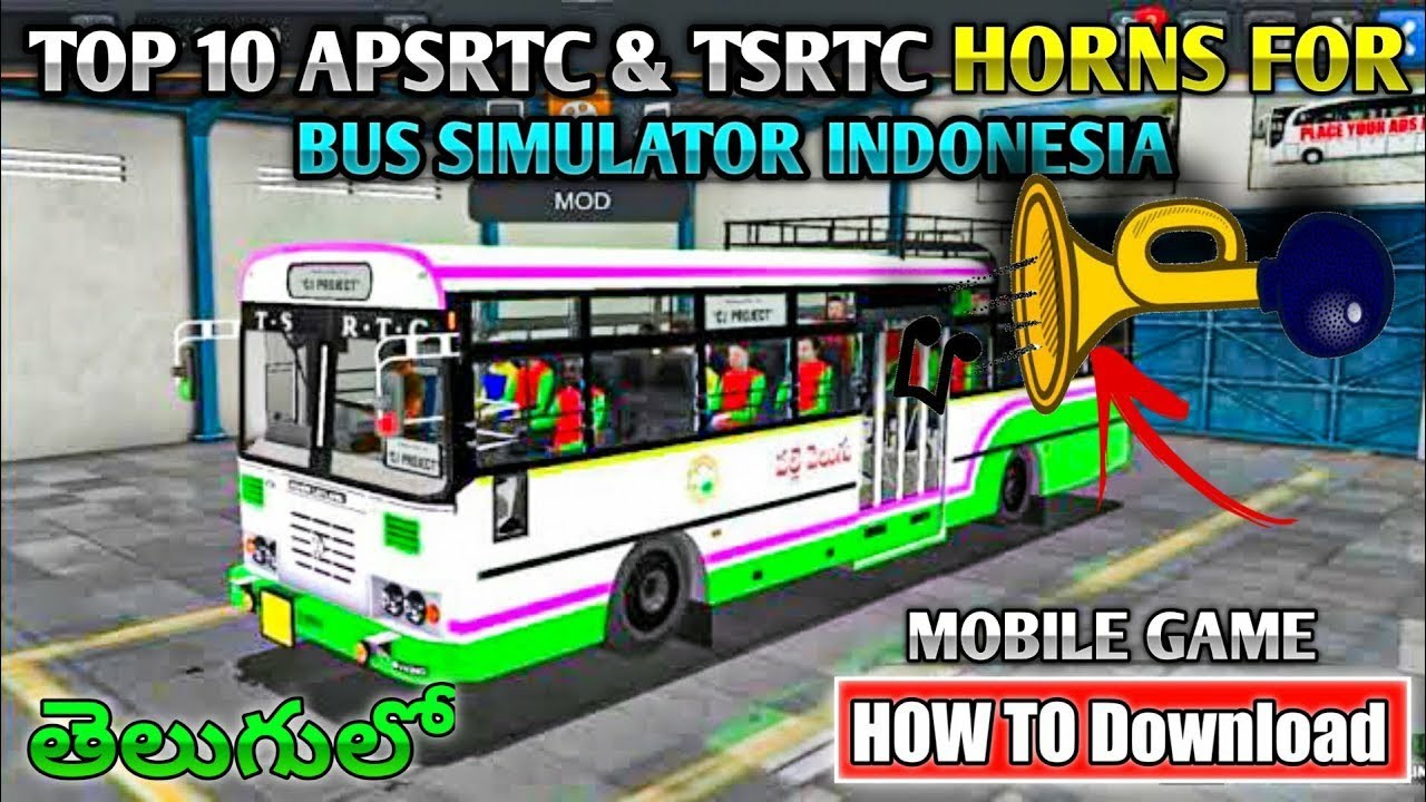 How to Add and Change Bus Horns in Bus Simulator Indonesia V3.7.1 || New process