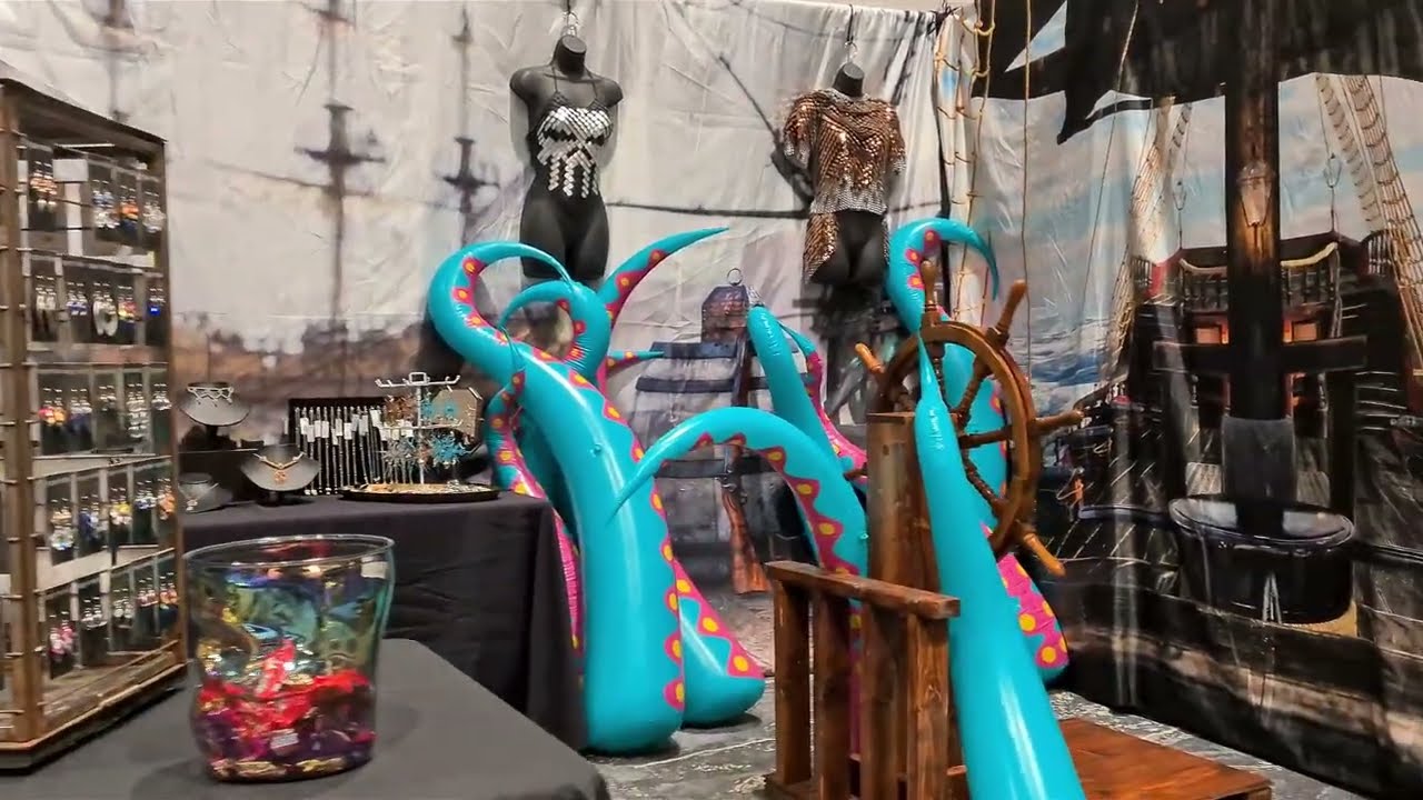 Port Elizabeth Trader's Market @TeslaCon - The Mystery of Kraken Island 2024