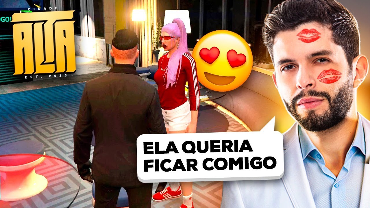 FUI GADO?! ELA QUER FICAR COMIGO NA CIDADE ALTA!!