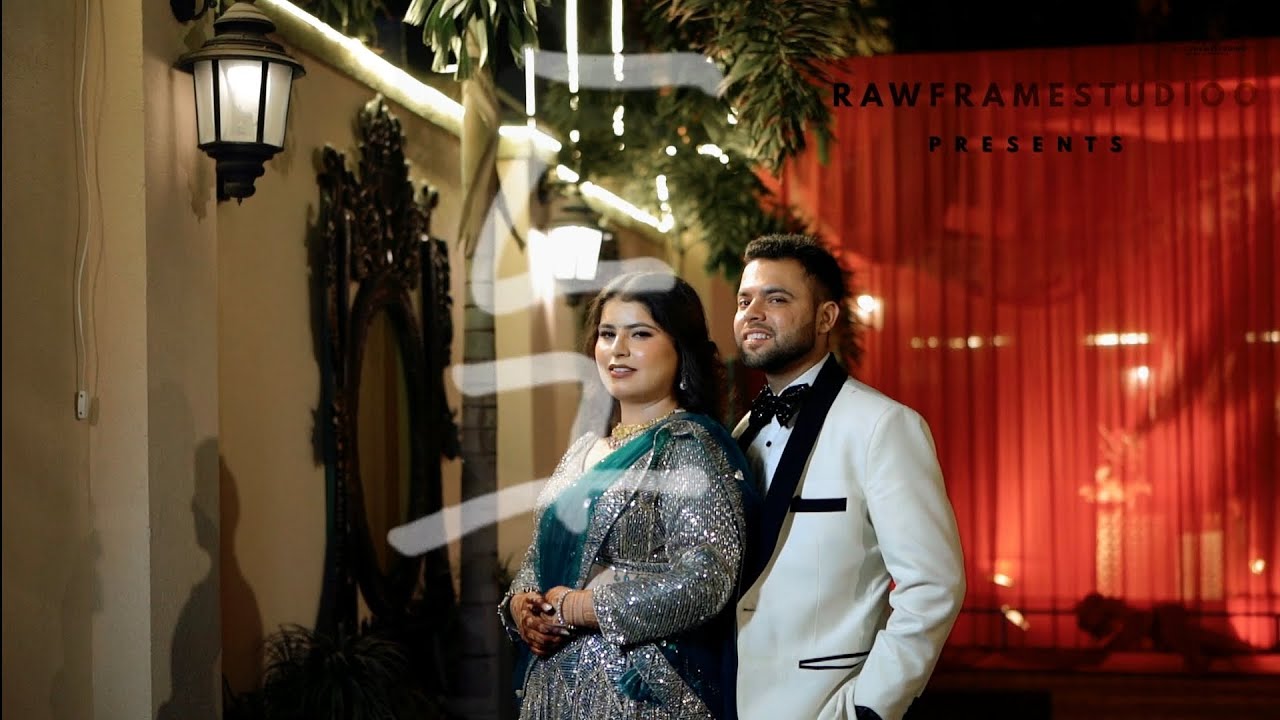 Nikhil ❤️ Divya I Shagun Highlight I RAWFRAMESTUDIOO #WeddingShoot  #couplegoals #engagementsession 