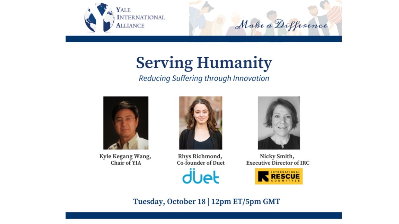 Serving Humanity: Reducing Suffering through Innovation