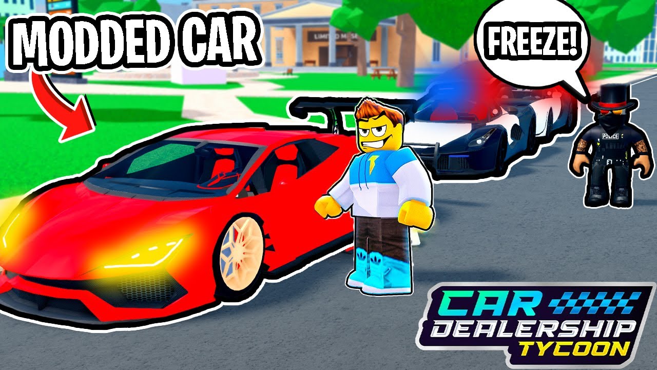 Копы хотели конфисковать мой Lamborghini из-за этой нелегальной модификации!? (Car Dealership Tyc...