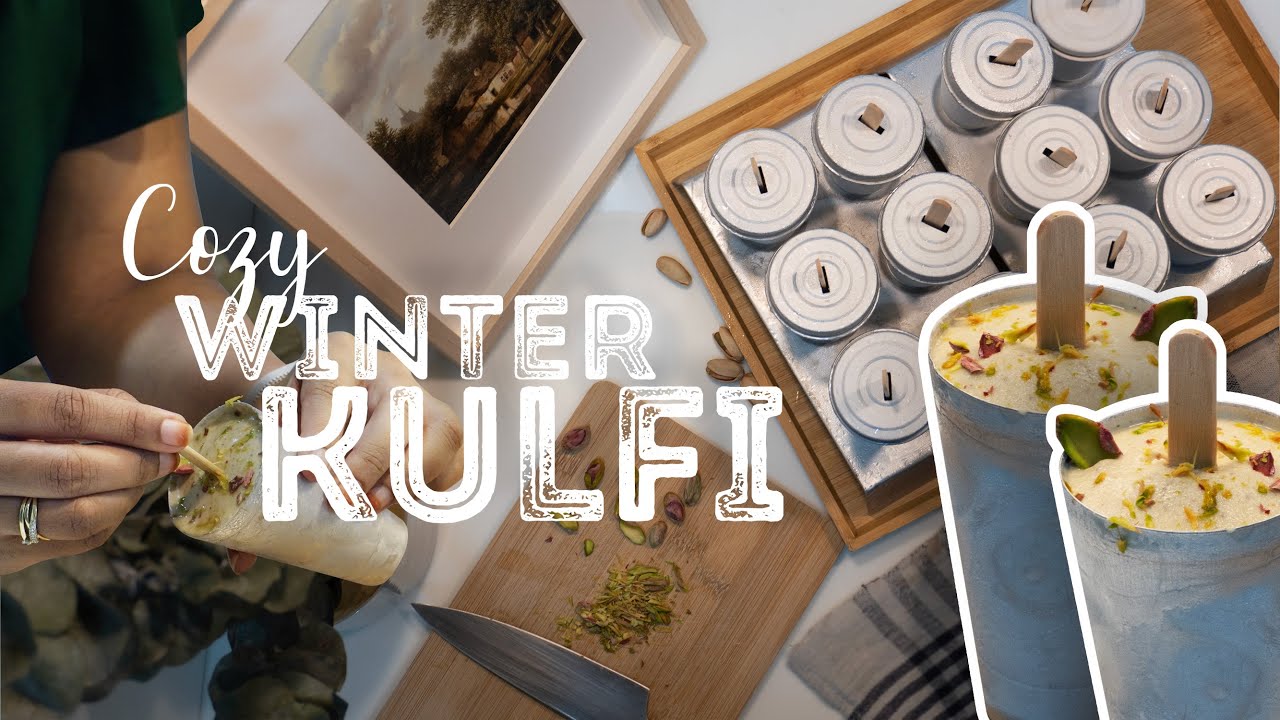 Kulfi ASMR: Cozy Winter Treat Edition ❄️🍨✨