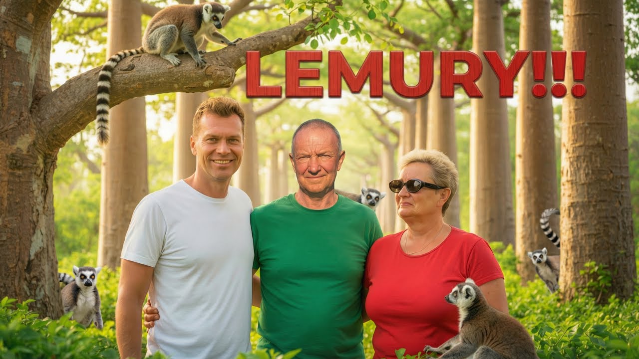 Odwiedzamy najlepszy park z LEMURAMI.