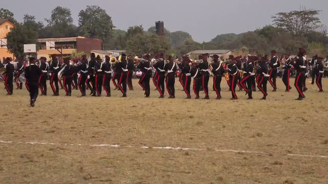 2ND KITWE MILITARY BAND CHIMWEMWE 2025 COBACO DISPLAYS 
