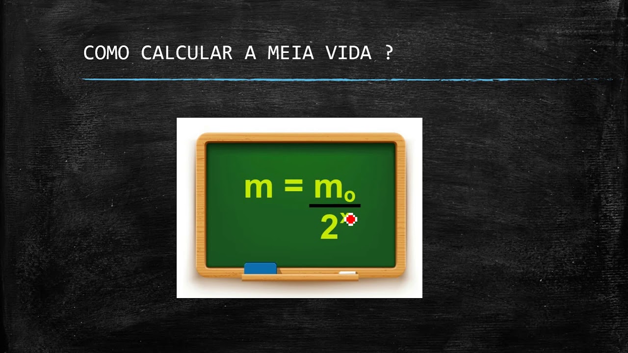 Cálculo de meia vida