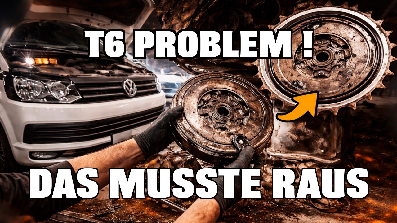 Wir wussten, dass das kommt ⚠️ T6 Problem ❌ #z&uuml;ndfunke #17 #vw #vwt6 #vlogs #schrauberblog