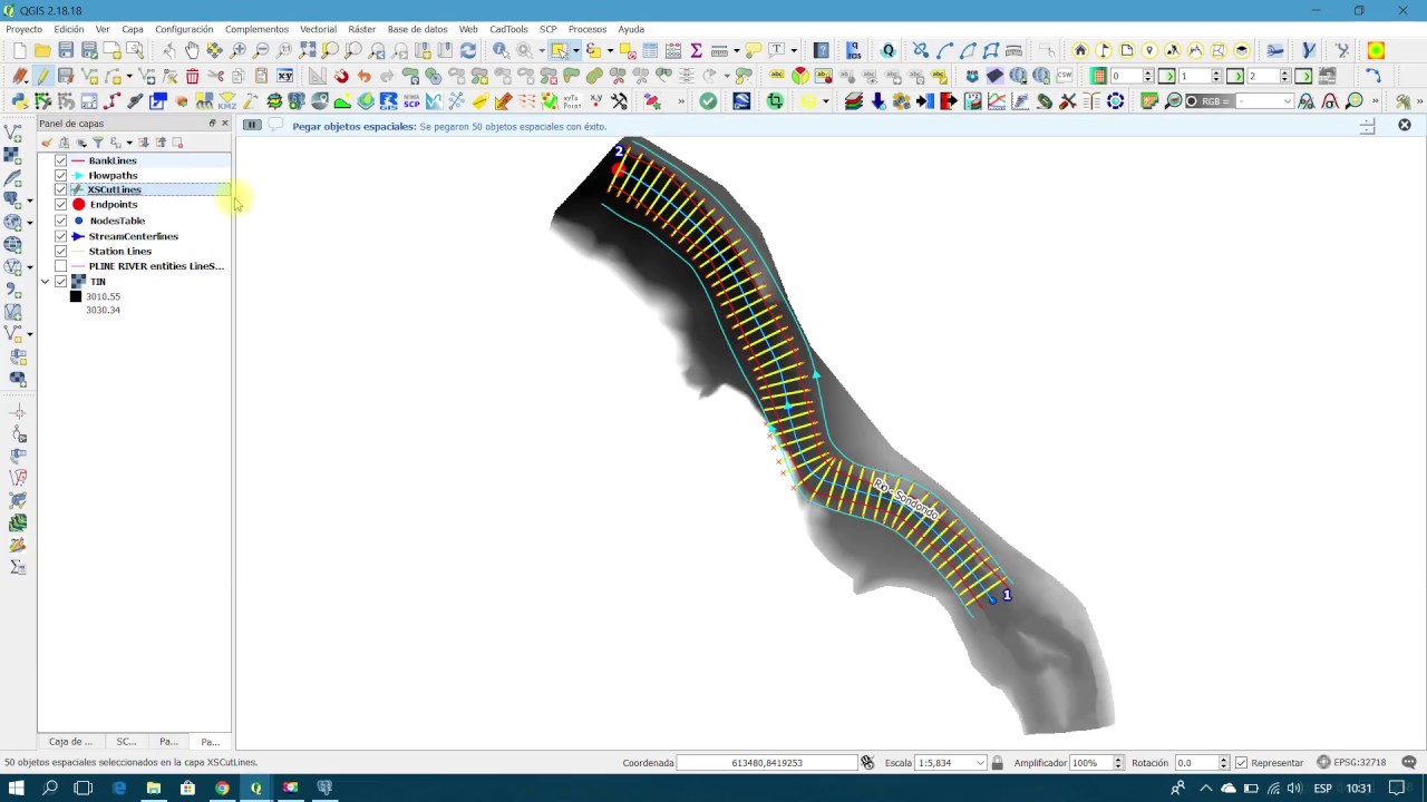 MODELACIÓN HIDRÁULICA CON QGIS