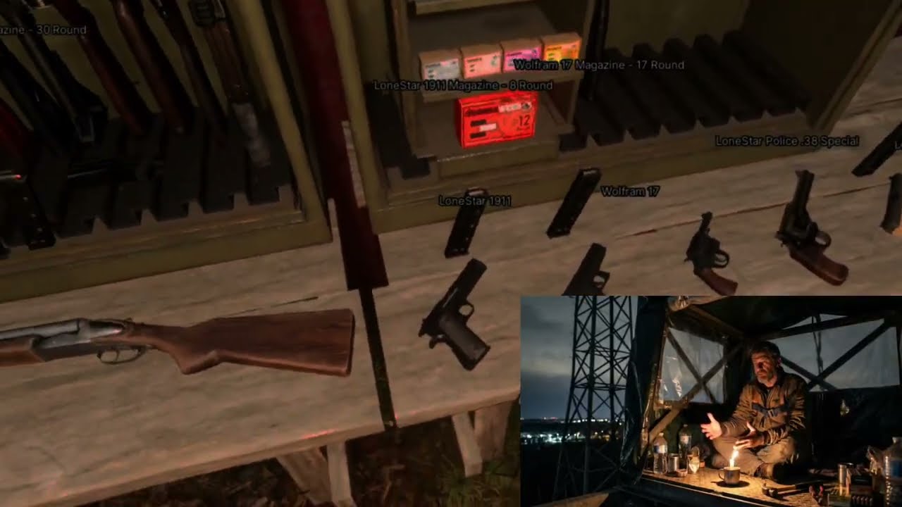 I Made a Reinforced Shelter on top of a Powerline tower During in a Zombie Apocalypse