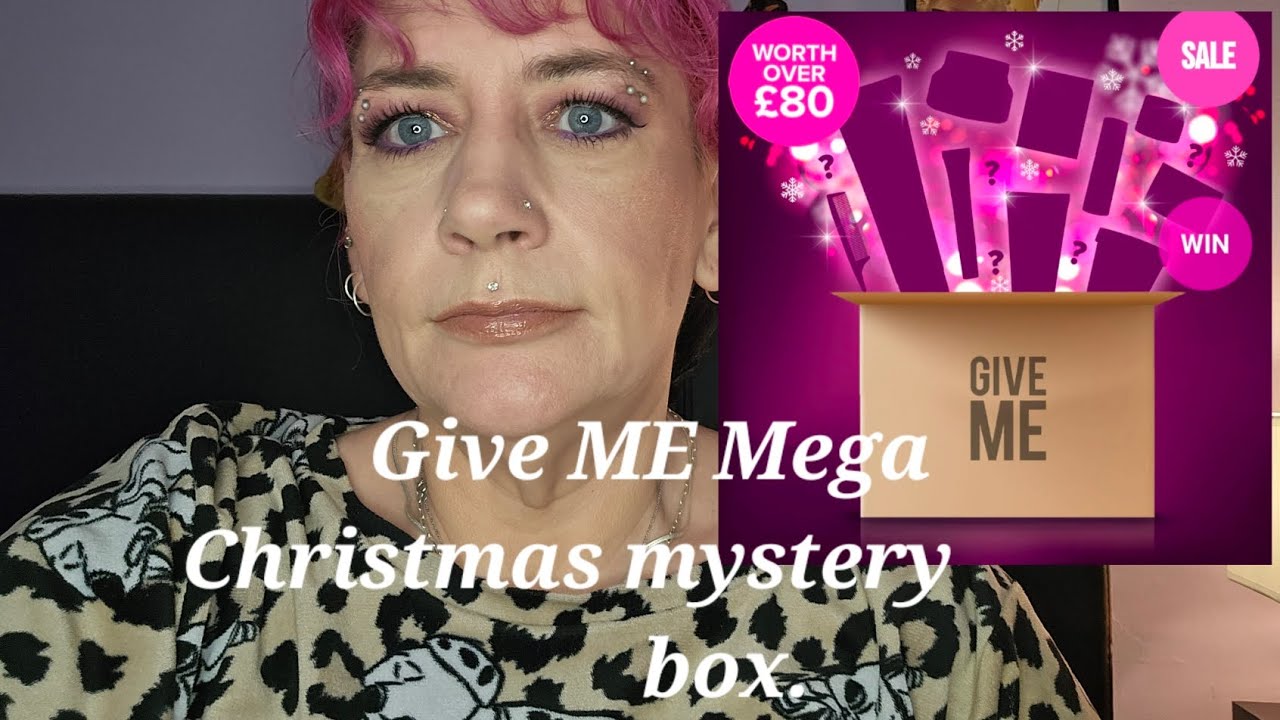 GIVE ME Cosmetics Mega Christmas Mystery Box  #beauty #haircare #mystery