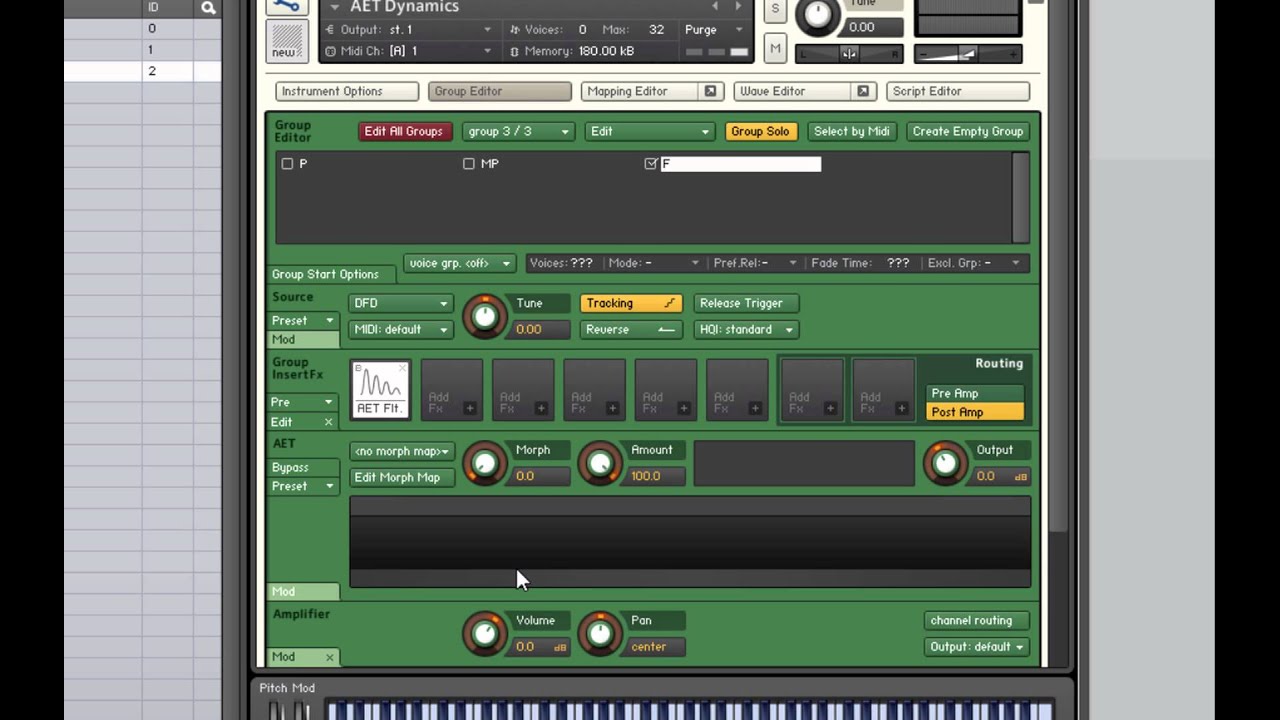 Kontakt AET Filter Dynamics