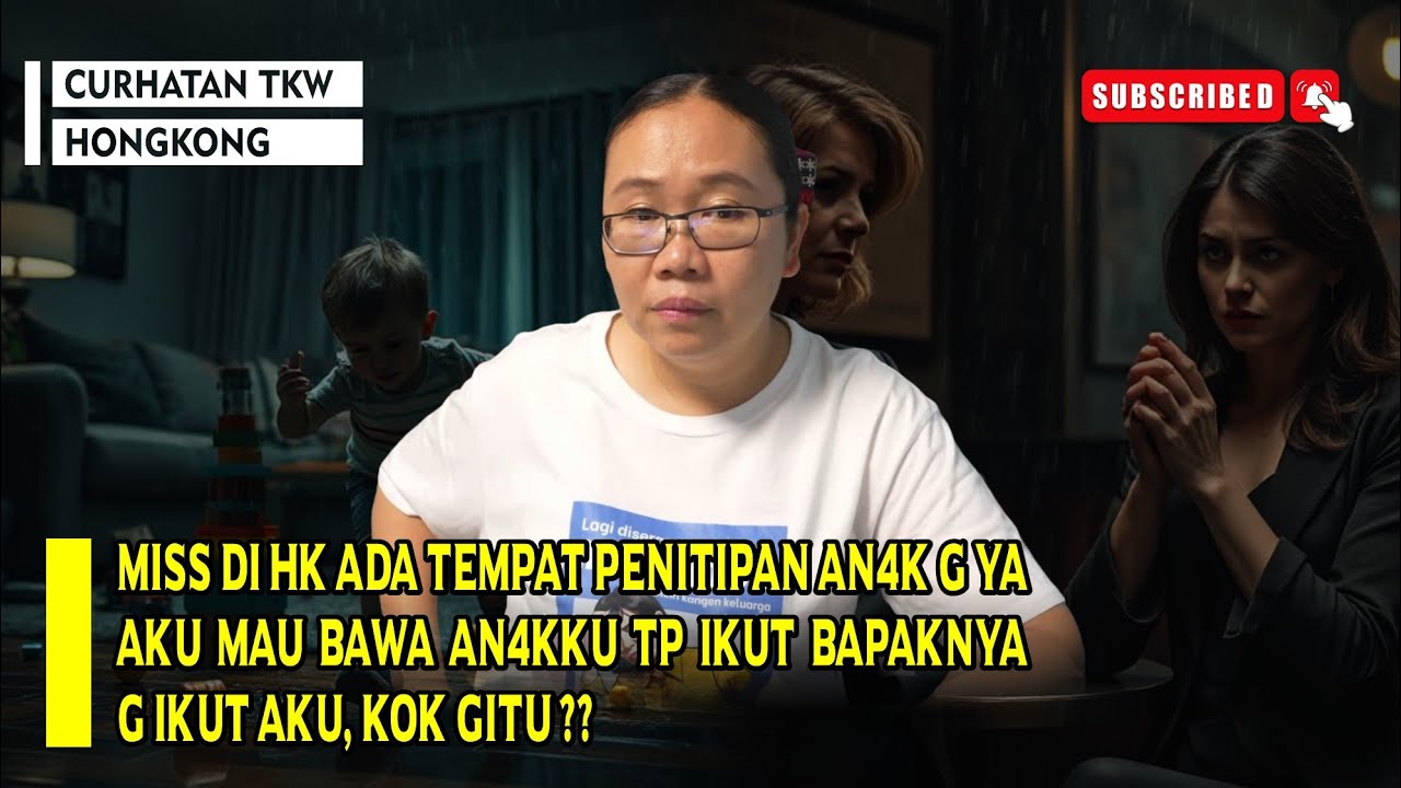 MISS DIHK ADA TEMPAT PENITIPAN AN4K G YA, AKU MAU BAWA AN4KKU TP IKUT BAPAKNYA G IKUT AKU