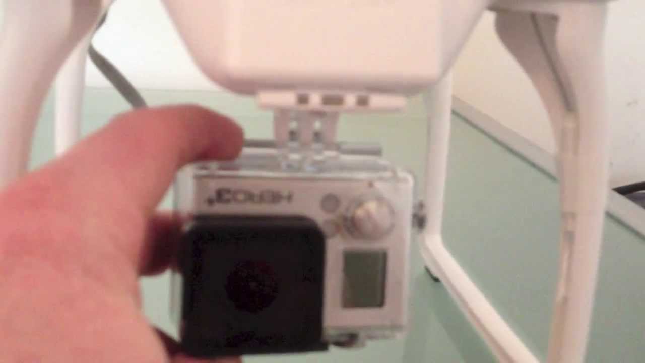 DJI Phantom Best Way To Attach GoPro