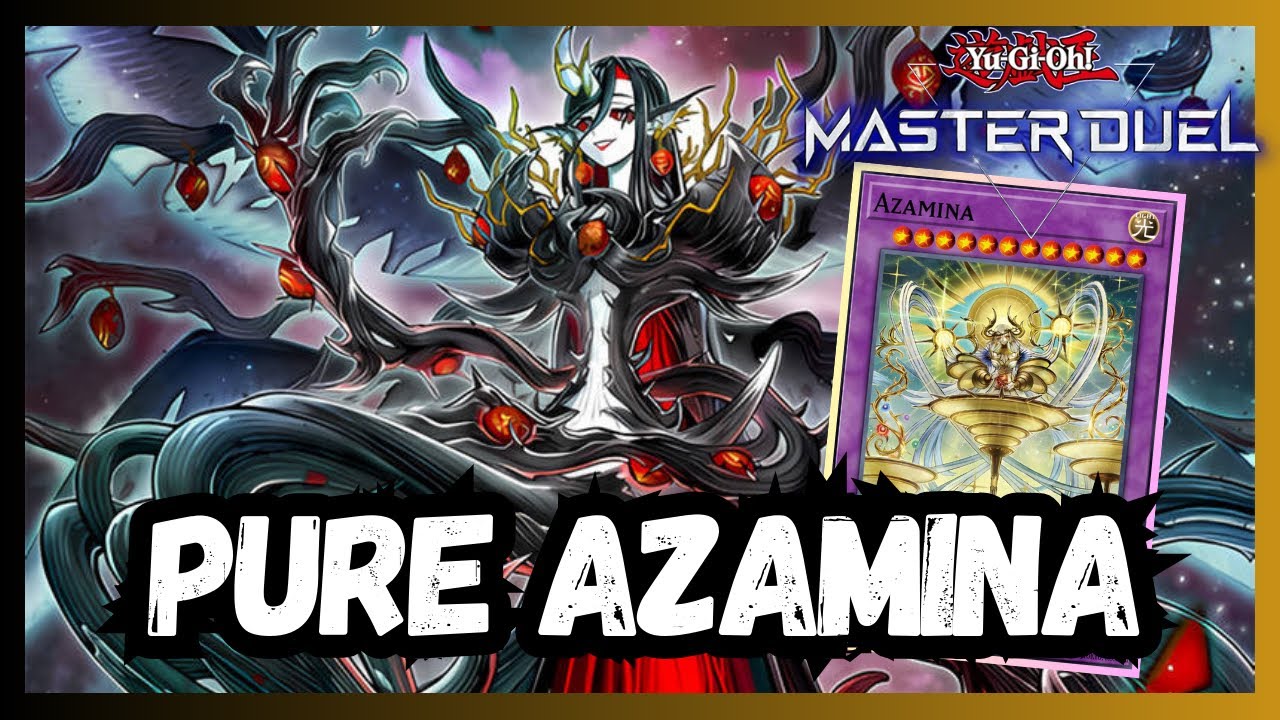 Pure Azamina Is Strong With the New Support -Ranked Duels [Yu-Gi-Oh! Master Duel]