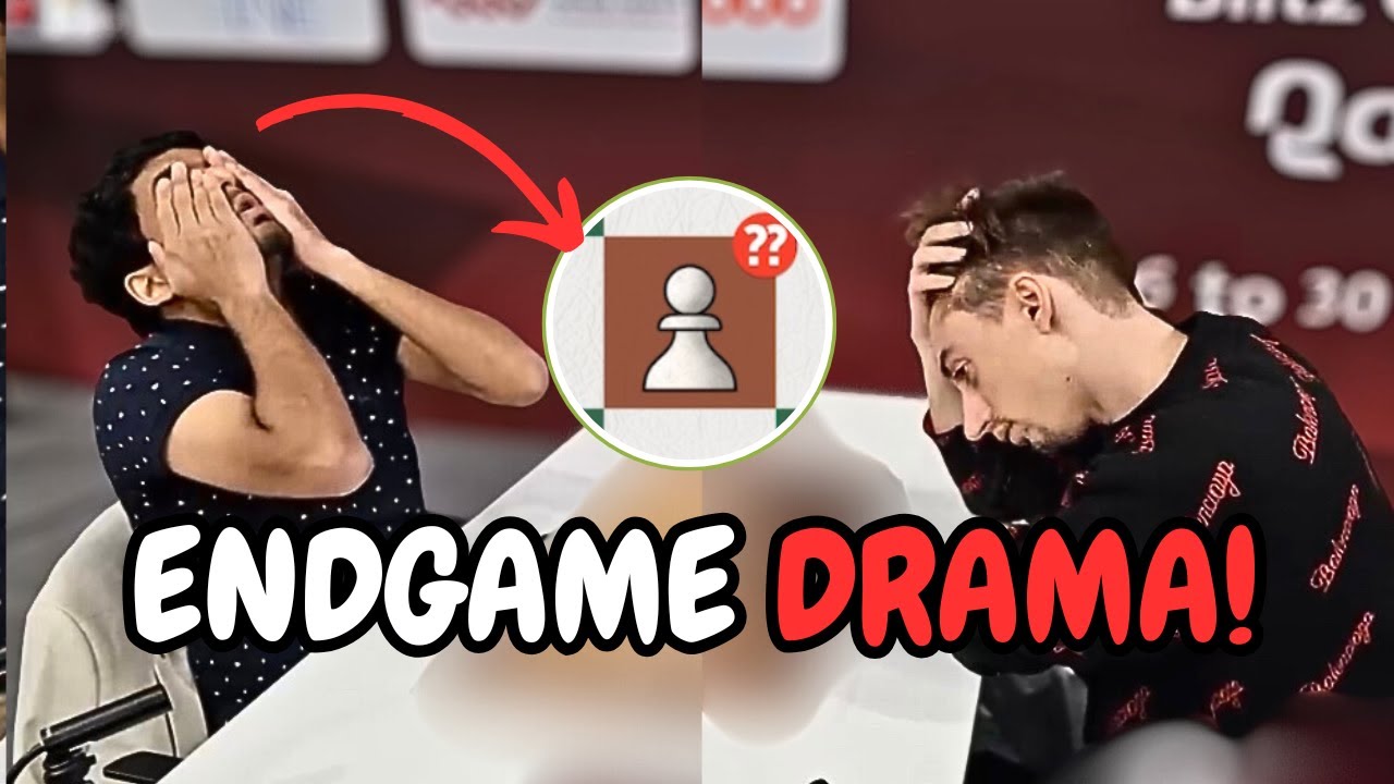 Nihal Sarin vs Daniil Dubov | Total Chaos in the Endgame!