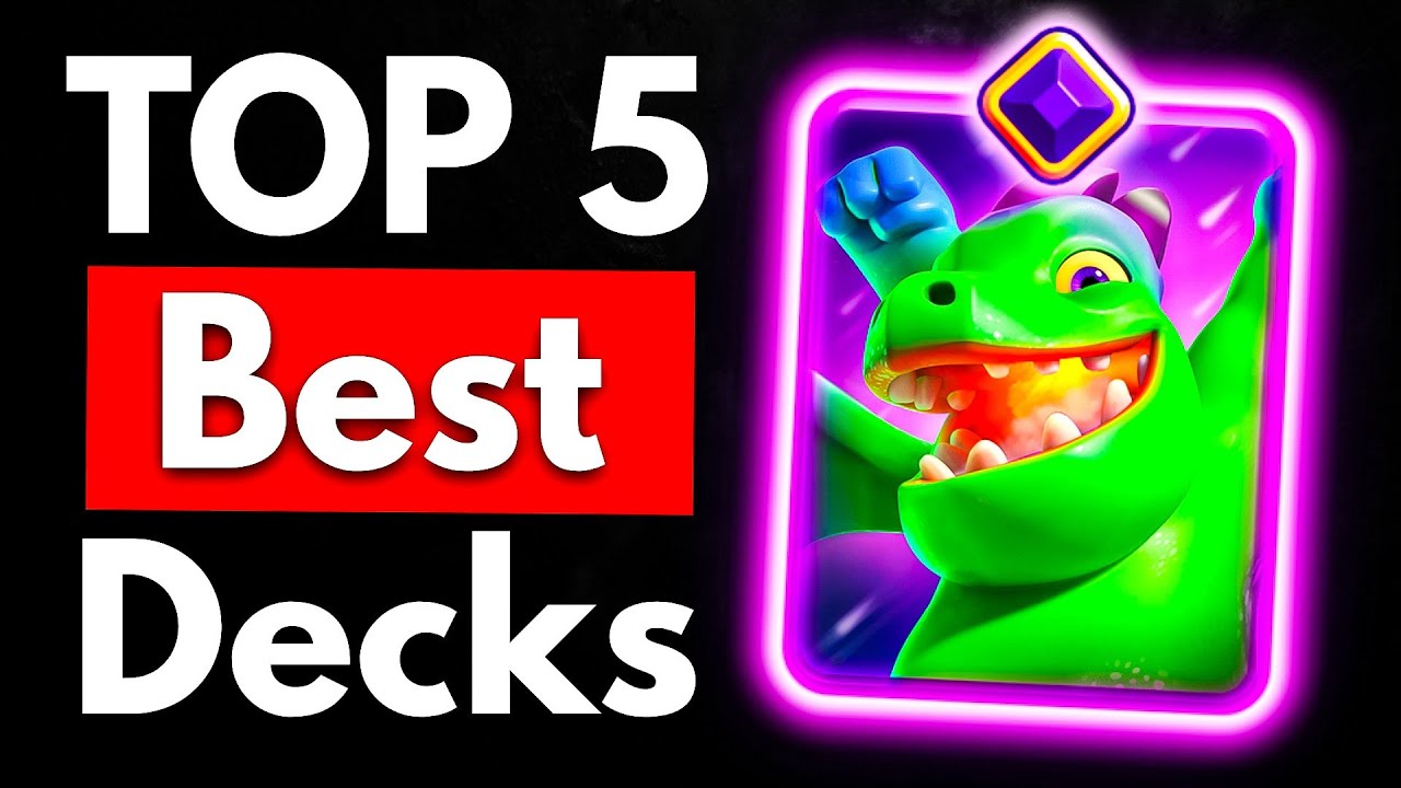 TOP 5 BEST Baby Dragon Evolution Decks in Clash Royale