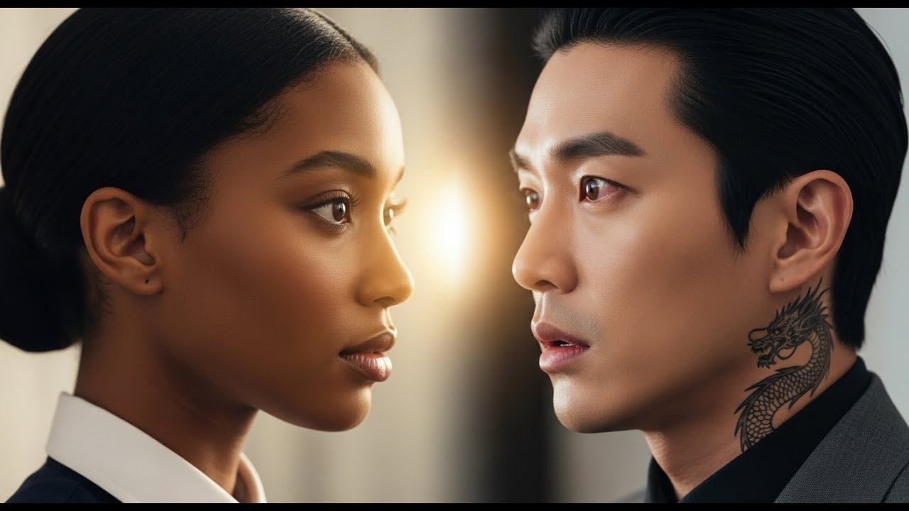 Love at first sight! Korean Mafia Boss Captivated by Black Waitress working for her tuition