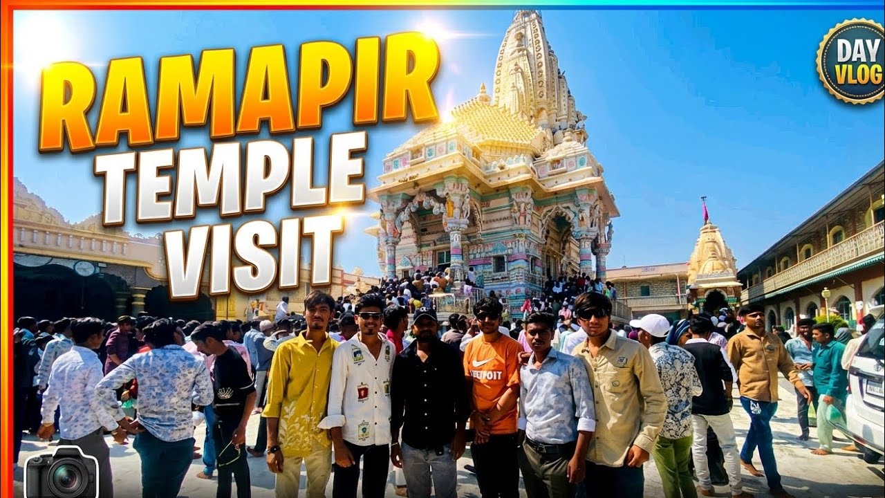 દોસ્તો સાથે રામાપીર ધામ 😳🔥 | Ramapir Temple Vlog