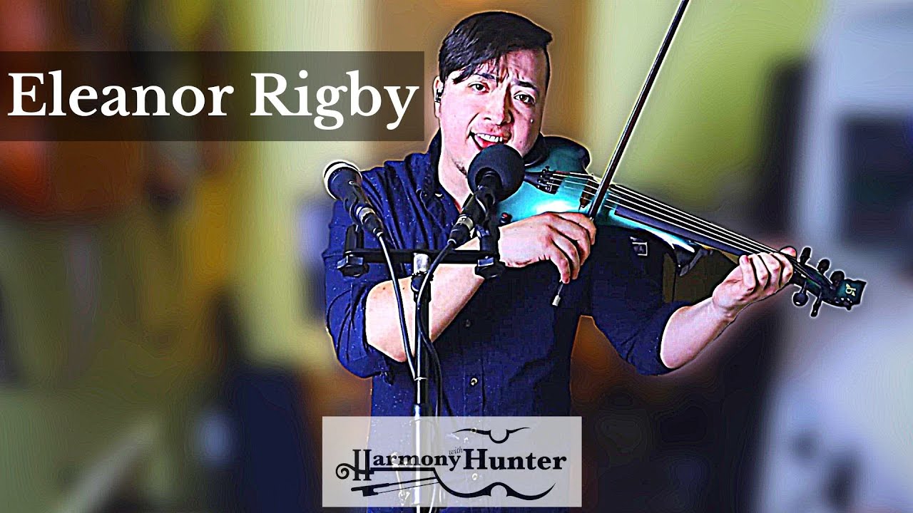 The Beatles - Eleanor Rigby (LIVE looping electric violin cover)