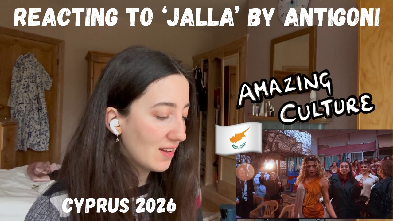 CYPRUS EUROVISION 2026 - REACTING TO ‘JALLA’ BY ANTIGONI (FIRST LISTEN 🇨🇾)