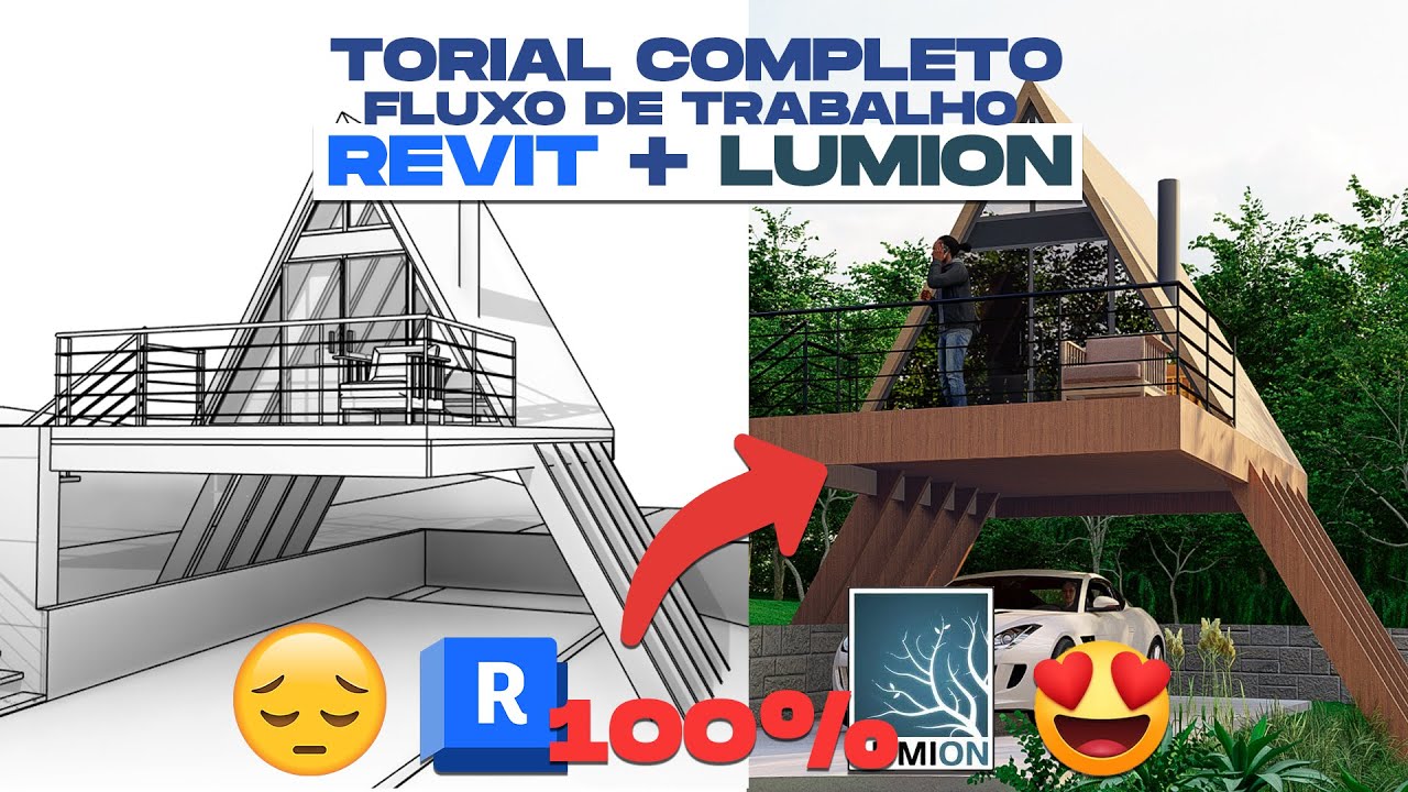 🚀 Tutorial COMPLETO Revit + Lumion: Fluxo de Trabalho Profissional