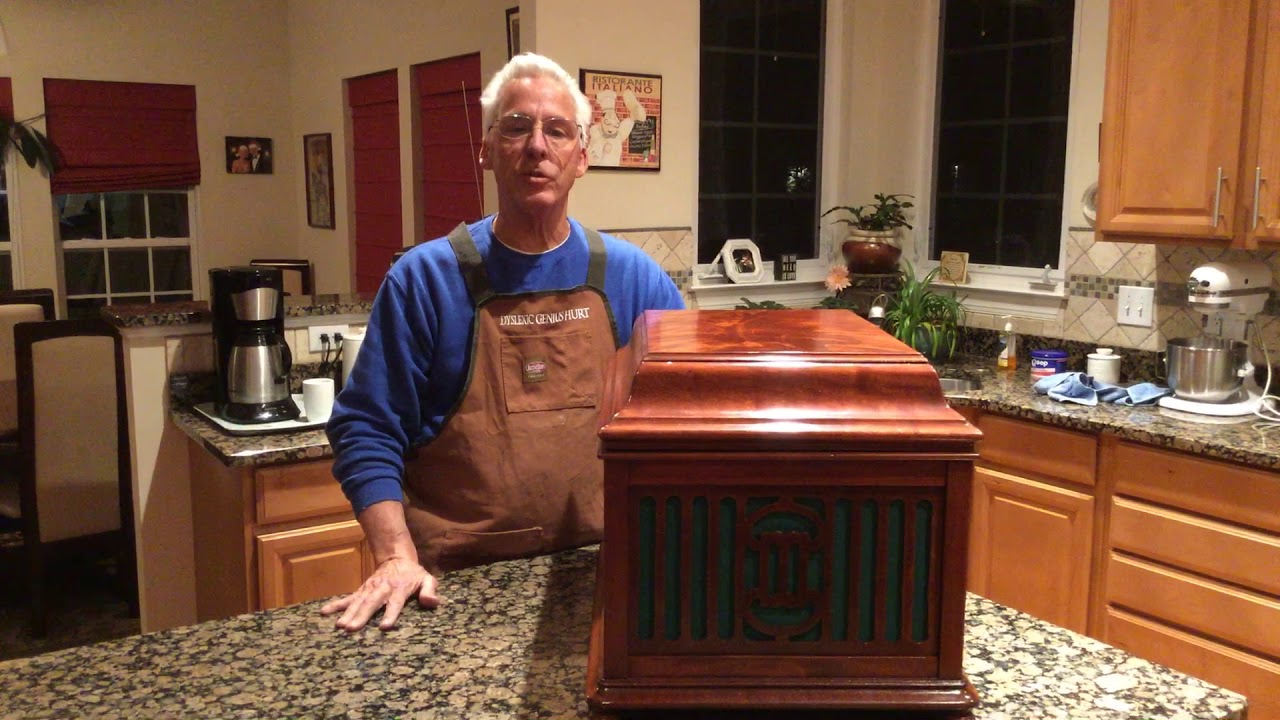 245.  The Edison Diamond Disc B80 Phonograph has been fully restored