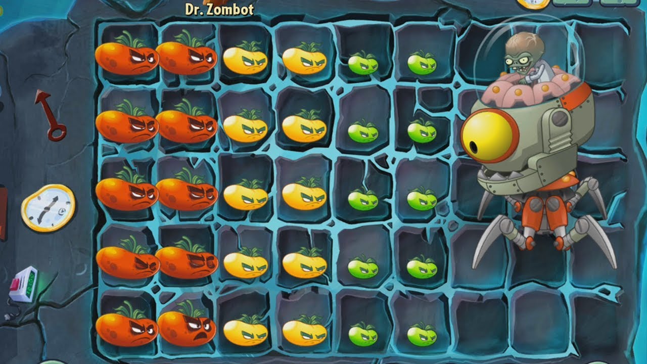 Plants vs Zombies 2 - Ultomato vs All Zomboss Fight