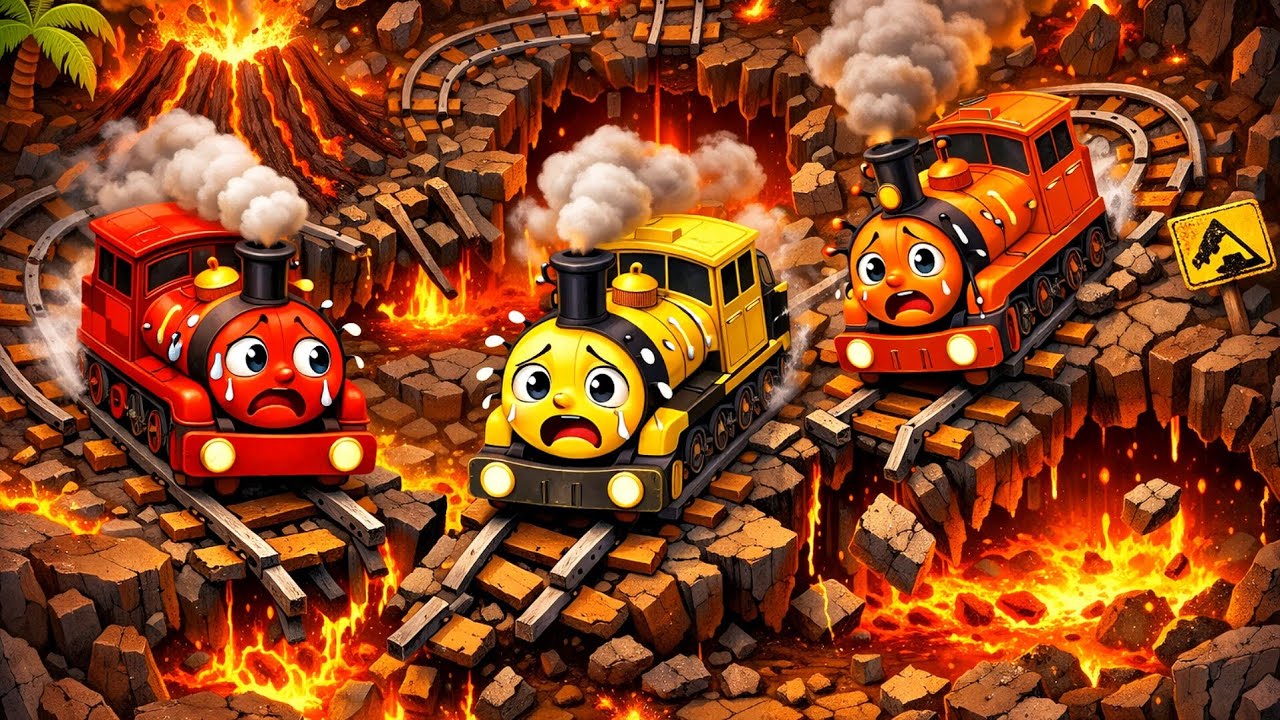 🚂 Головоломка «Поезд-экспресс» (Уровень «Вулкан») | Геймплей на Android, Эпизод 598