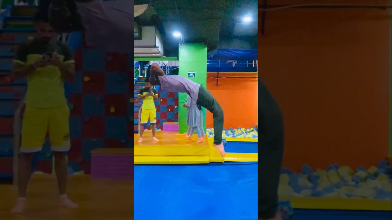 TRAMPOLINE  🦅 #trampoline #army #chandigarh #flipp #automobile #newsong #remix #punjabimusic