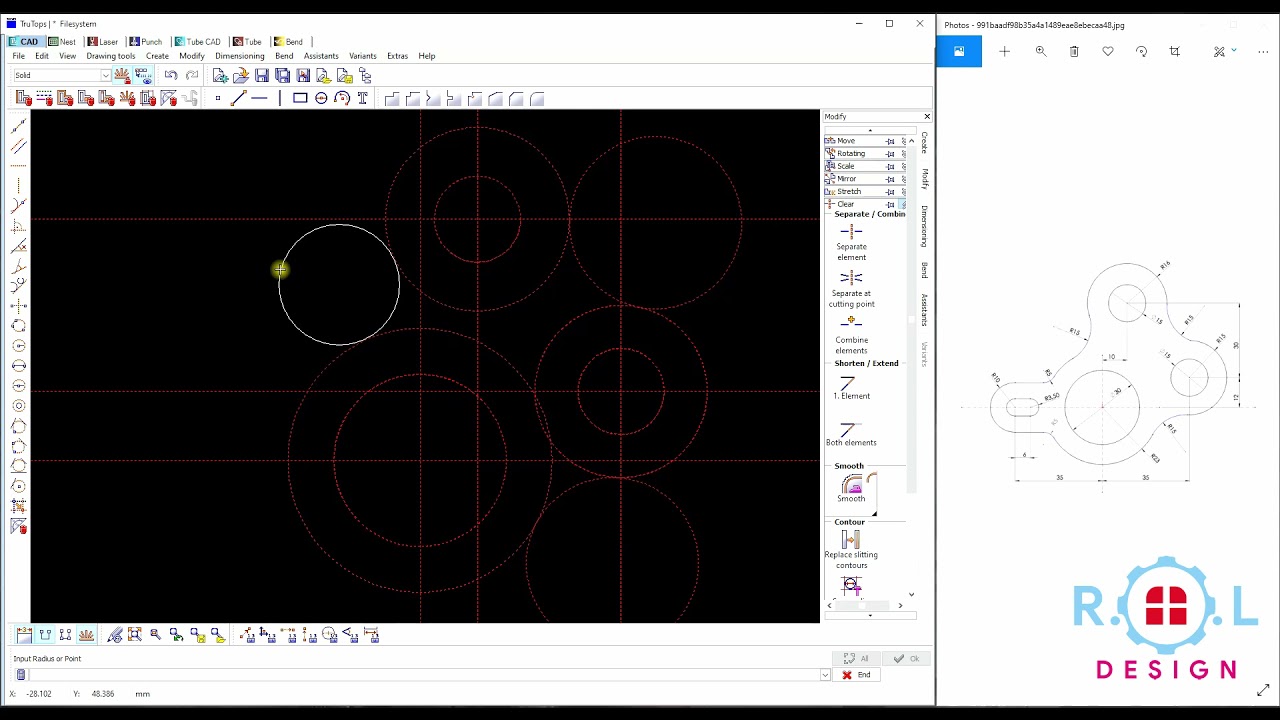 TRUTOPS 2D CAD TUTORIAL 1