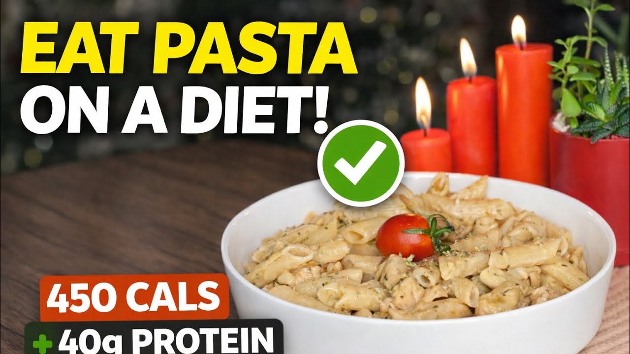 High Protein Pasta 🍝 | Creamy, Low-Calorie & Diet-Friendly