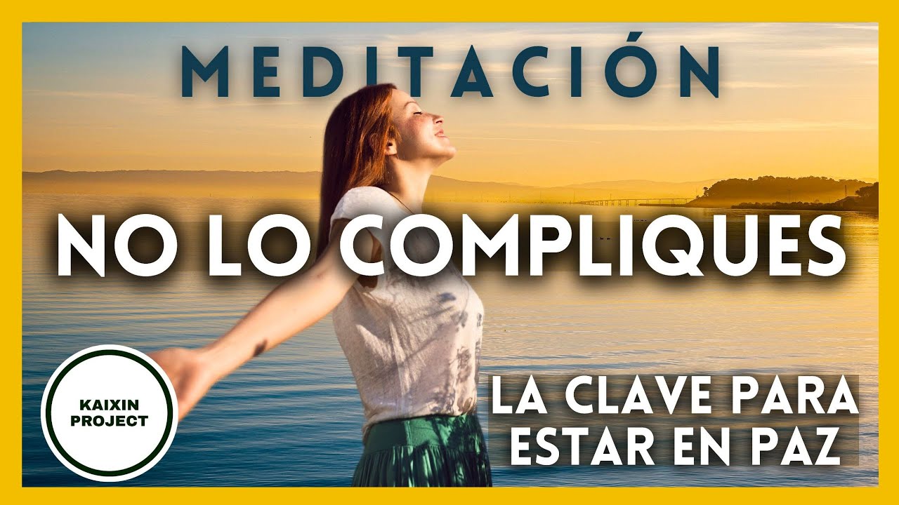 Meditación guiada Aceptación y Paz. Mindfulness. Soltar la Ansiedad y el Control.