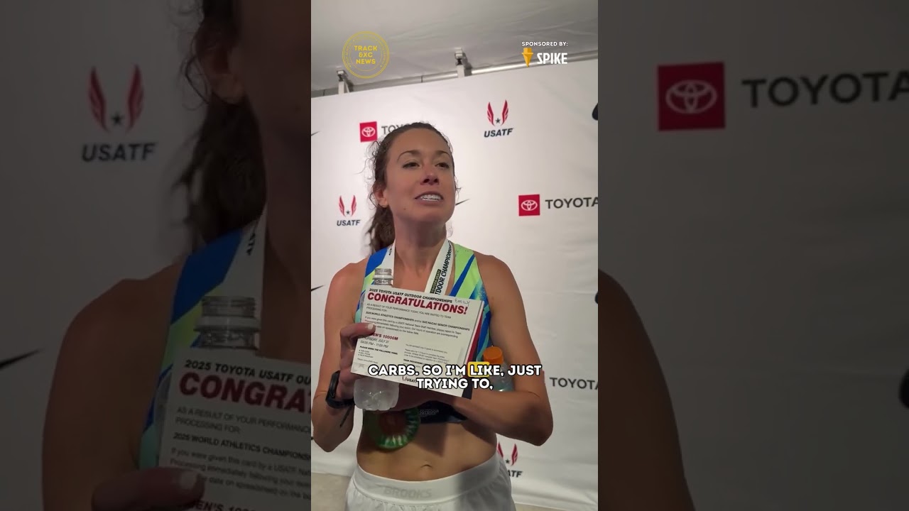 USATF 10,000 meter champion, Emily Infeld, uses ChatGPT to track her nutrition