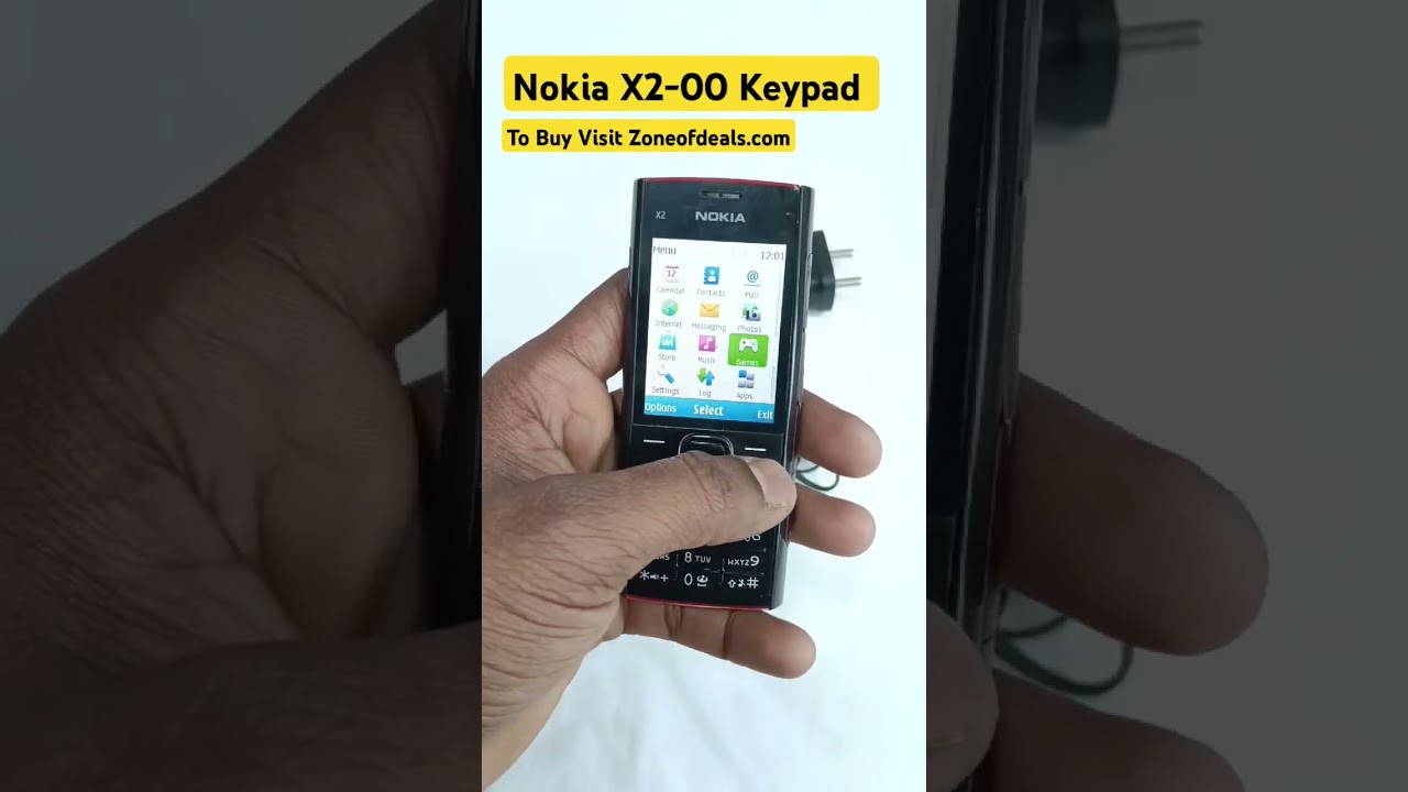 Rs.1999 | Nokia X2-00 Bar Keypad Phone Original | Buy Now Visit Zoneofdeals.com
