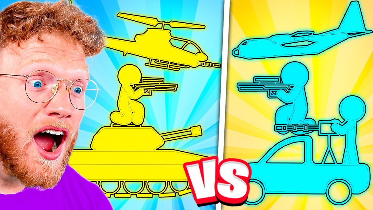 BECKBROS Реакция на NEON STICKMAN WAR!