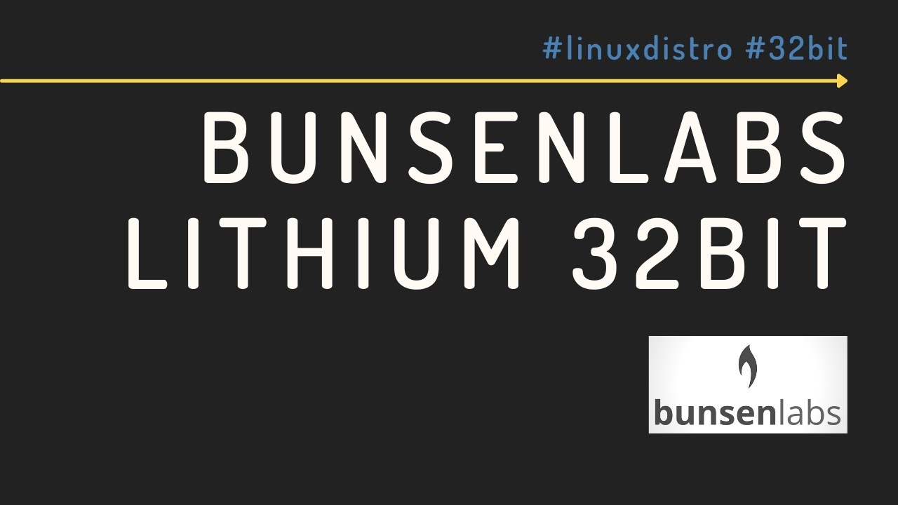 Bunsenlabs Lithium, distro linux a 32bit