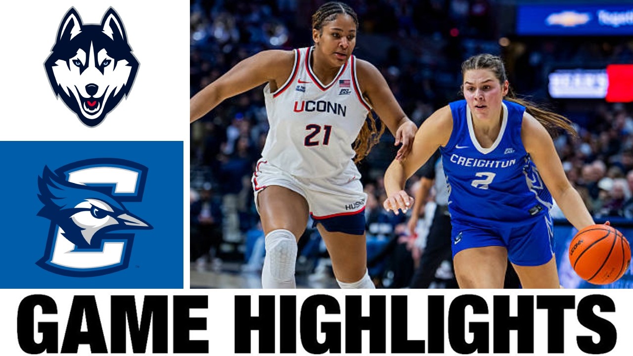 #1 UConn vs Creighton Highlights | Women's Basketball | College Basketball 2026