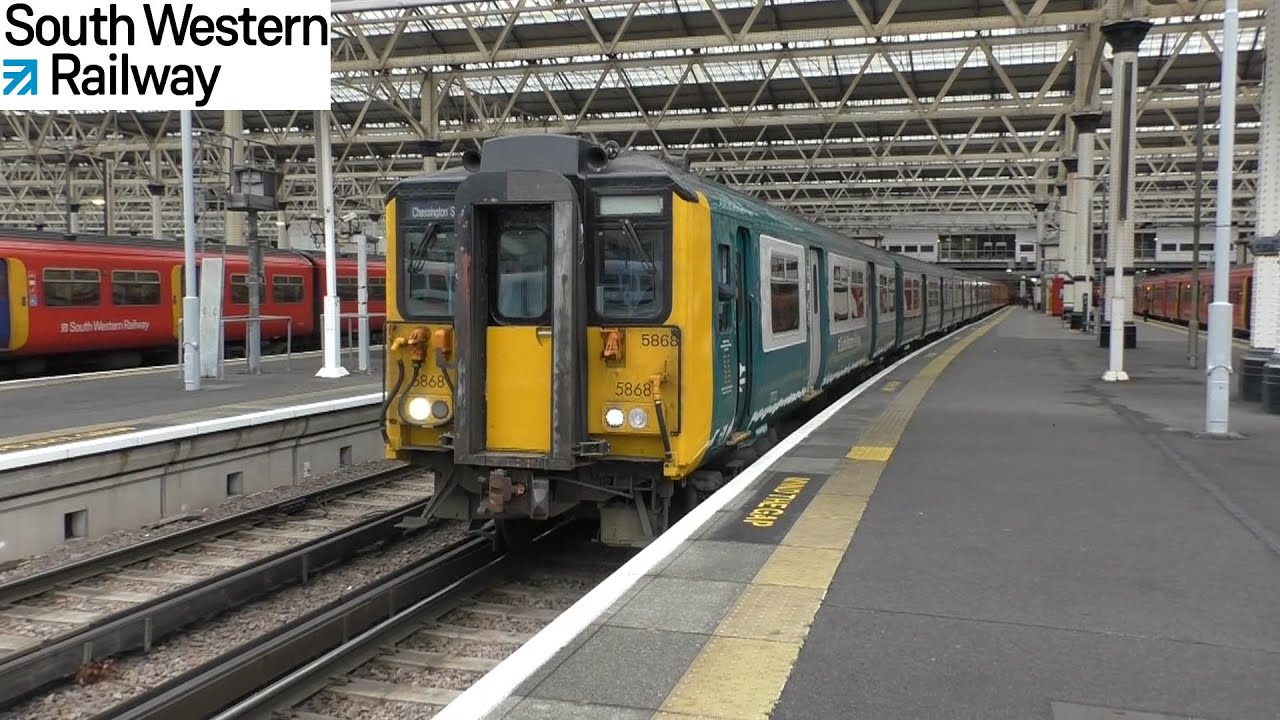 Trains at London Waterloo, SWML - 11th December 2024