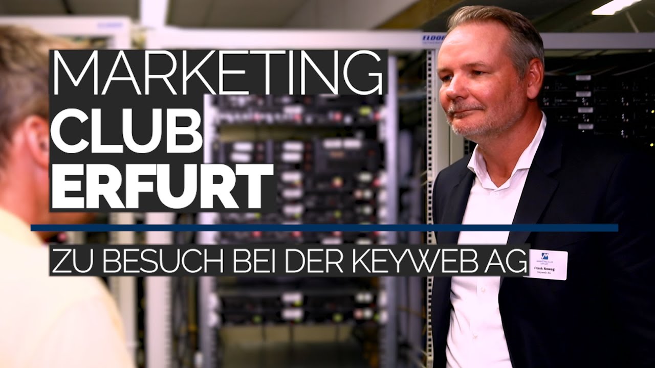 Der Marketing-Club Erfurt zu Besuch bei der Keyweb AG