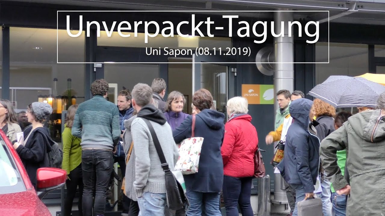 Unverpackt-Tagung bei Uni Sapon