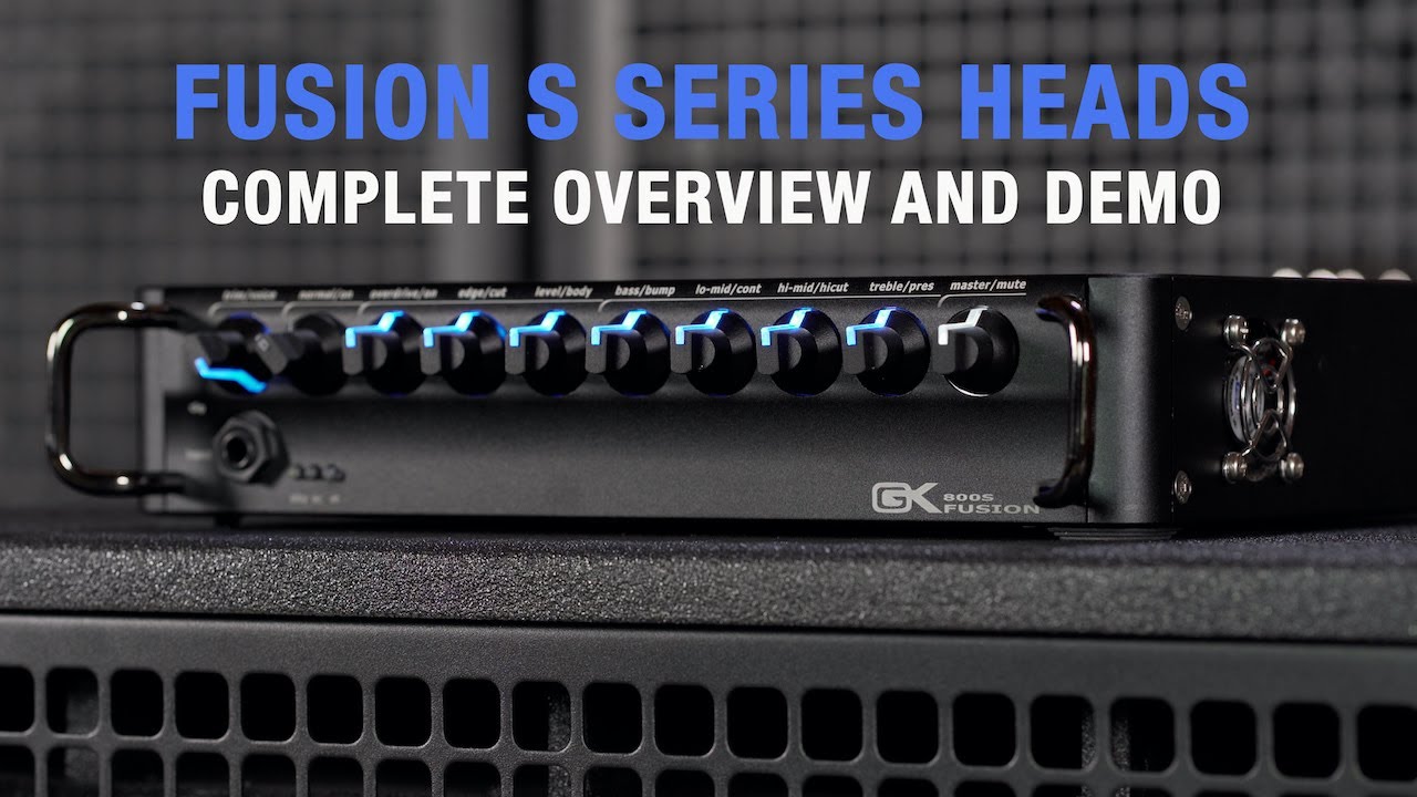 Головки серии Gallien-Krueger Fusion S: полный обзор и демонстрация