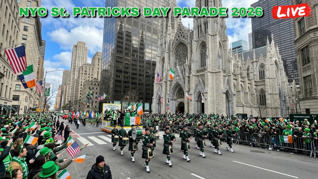 IRL St. Patrick’s Day Parade In New York City 2026 ☘️