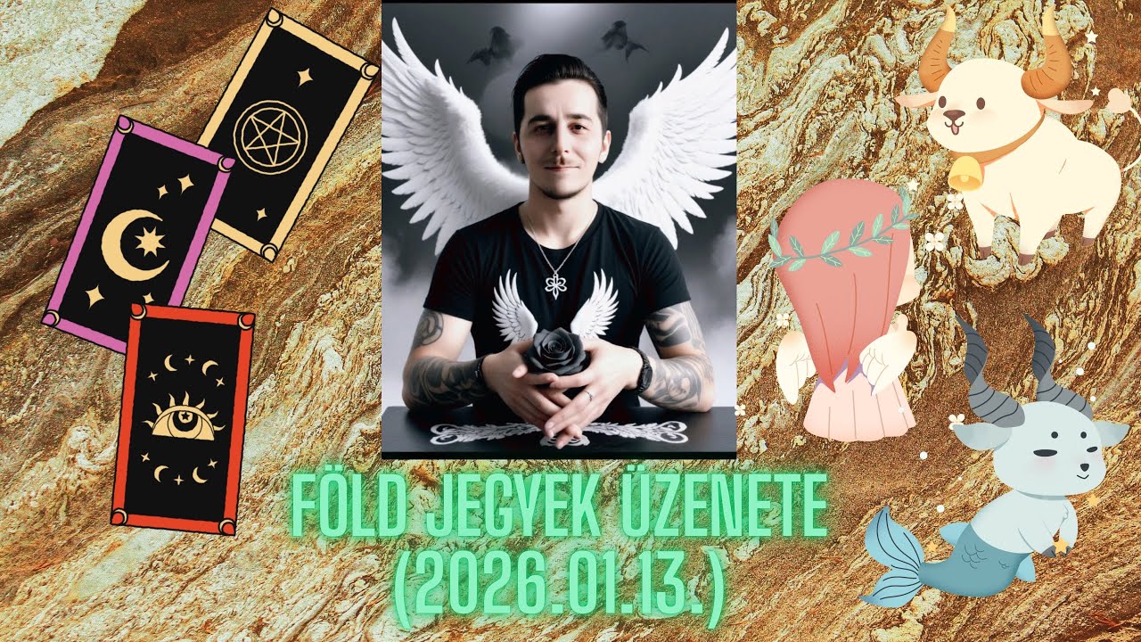 🪨Föld jegyek üzenete🪨Bika♉️Szűz♍️Bak♑️(2026.01.13.) 