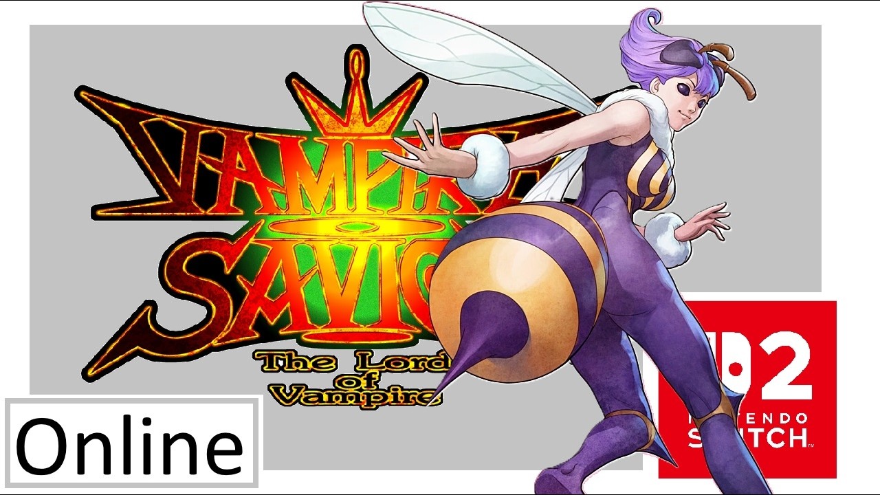 First Time Online Ranked『Darkstalkers - Vampire Savior』Switch 2 Online Matches『Q-Bee, Lei Lei』