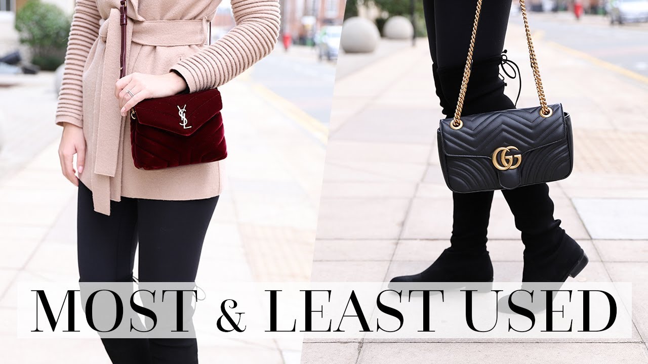 MOST LOVED & LEAST USED BAGS OF 2018!